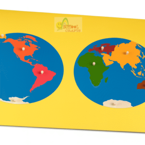 Map of World Puzzle Mk021