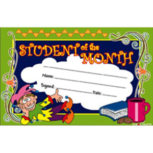 Student Of the Month Award A019