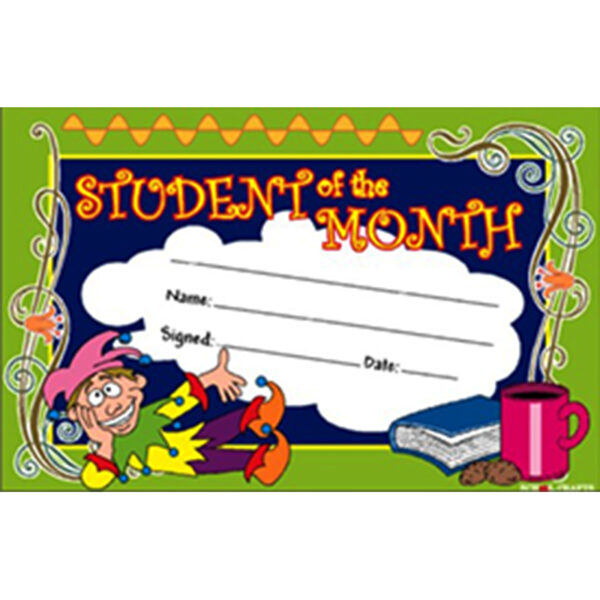 Student Of the Month Award A019