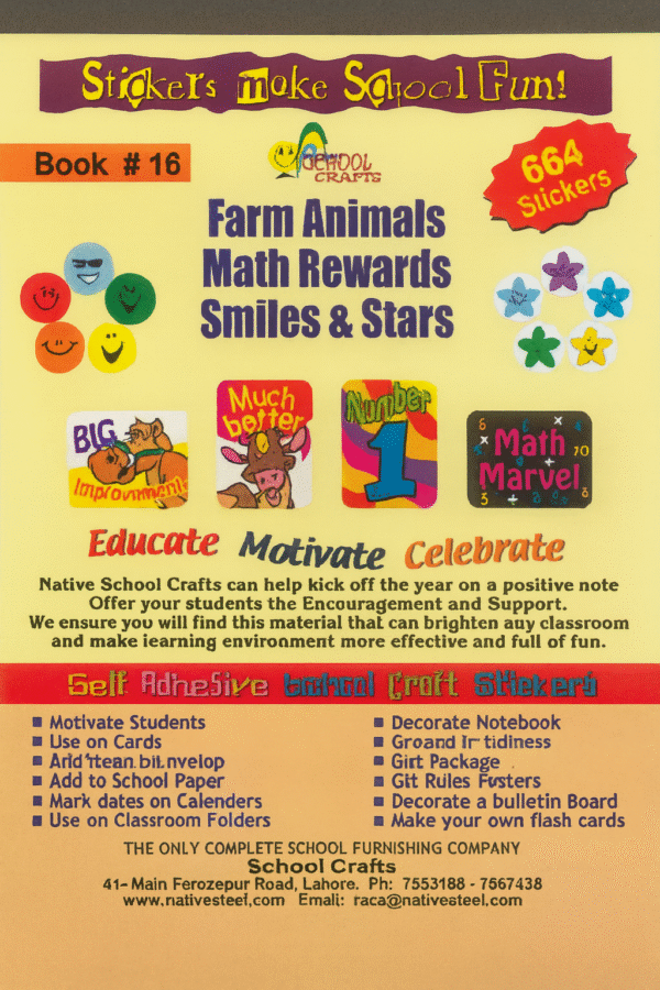 Sticker Book  SB016
