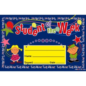 Student Of the Week Award A020
