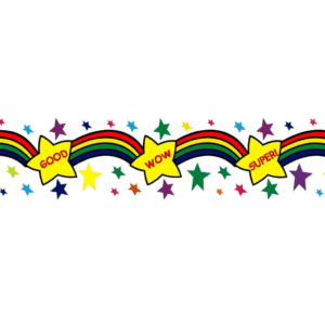 Stars Decoration Border 50 feet DB005