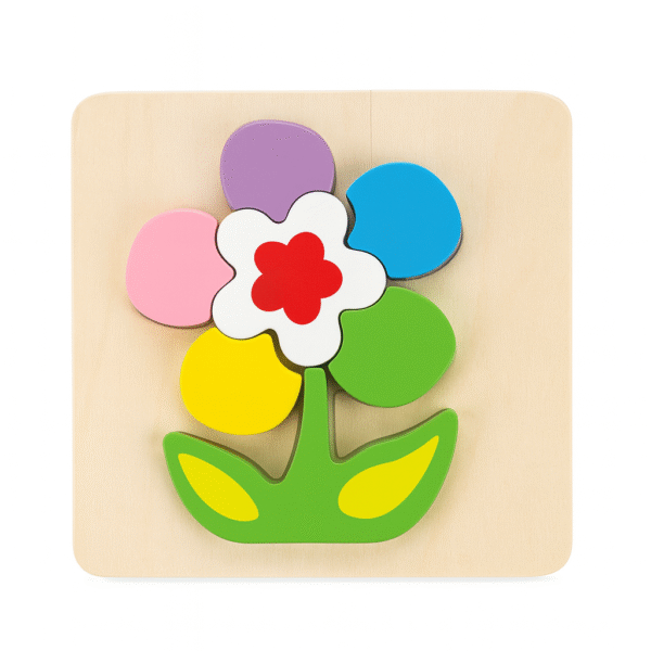 3D Flower Inset Puzzle