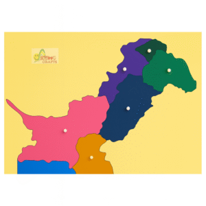 Map of Pakistan Puzzle MK022