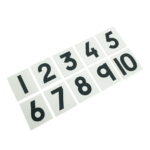 Number Cards for Number Rods MK028