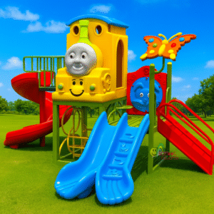 Mini Play Booster Train Hut Fiber glass