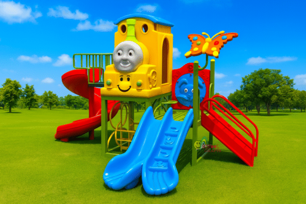 Mini Play Booster Train Hut Fiber glass
