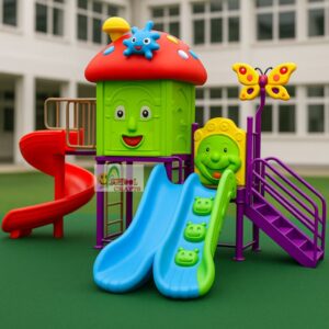 Mini Play Booster Mushroom Hut Fibreglass